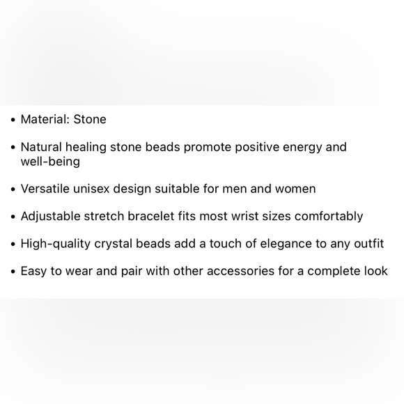 Labradorite Gemstone Bracelet NEW - Picture 2 of 2